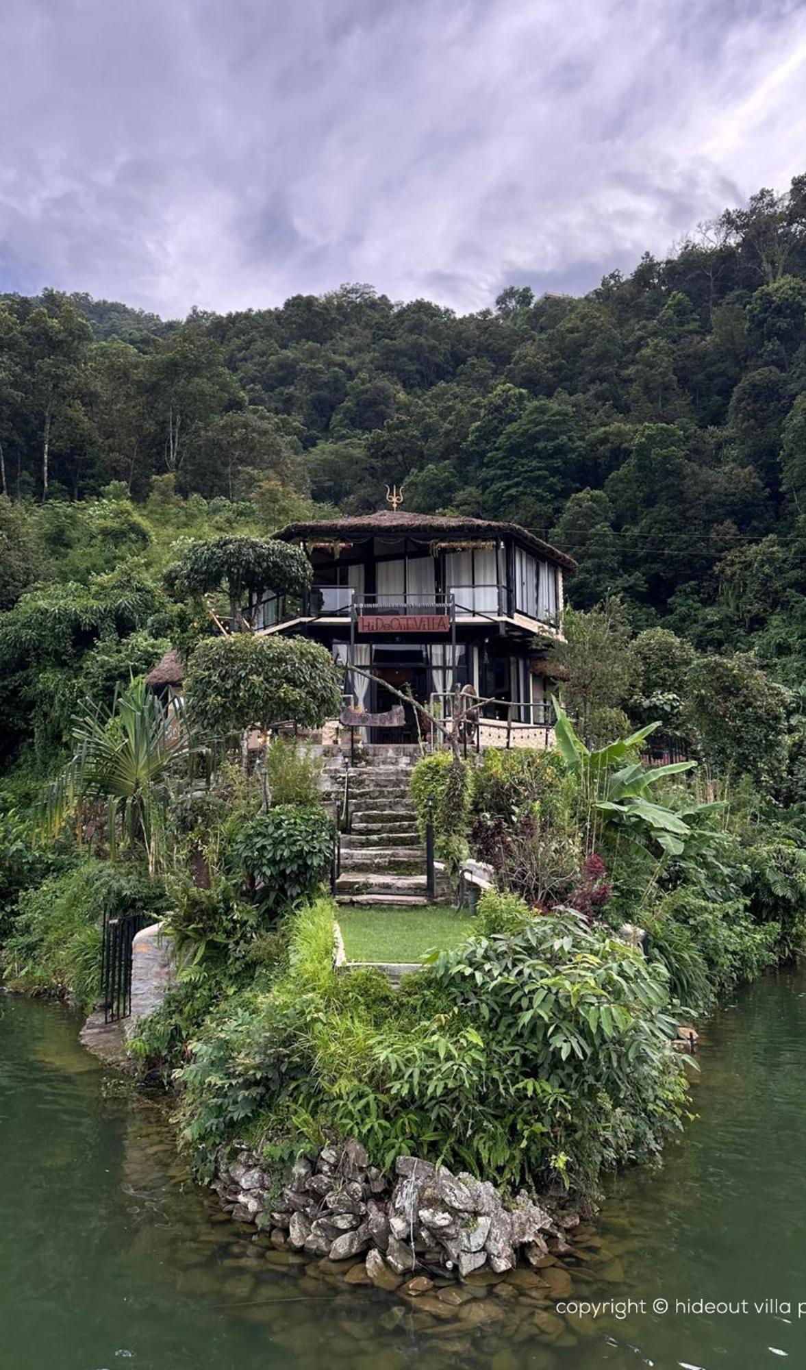 The Hideout Villa Pokhara Bagian luar foto