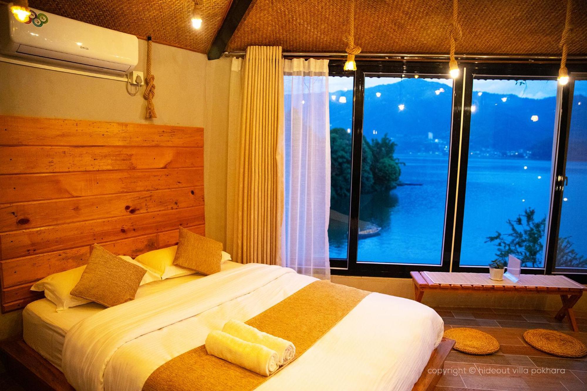 The Hideout Villa Pokhara Bagian luar foto