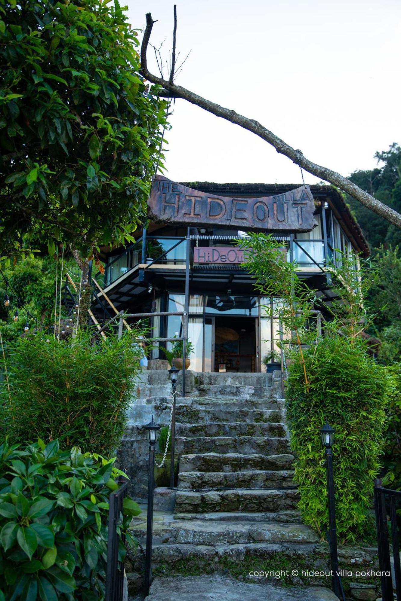 The Hideout Villa Pokhara Bagian luar foto