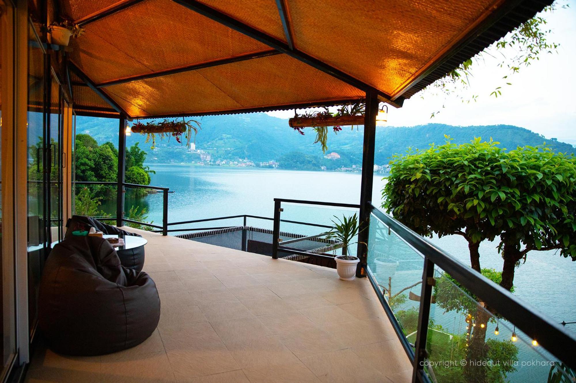 The Hideout Villa Pokhara Bagian luar foto