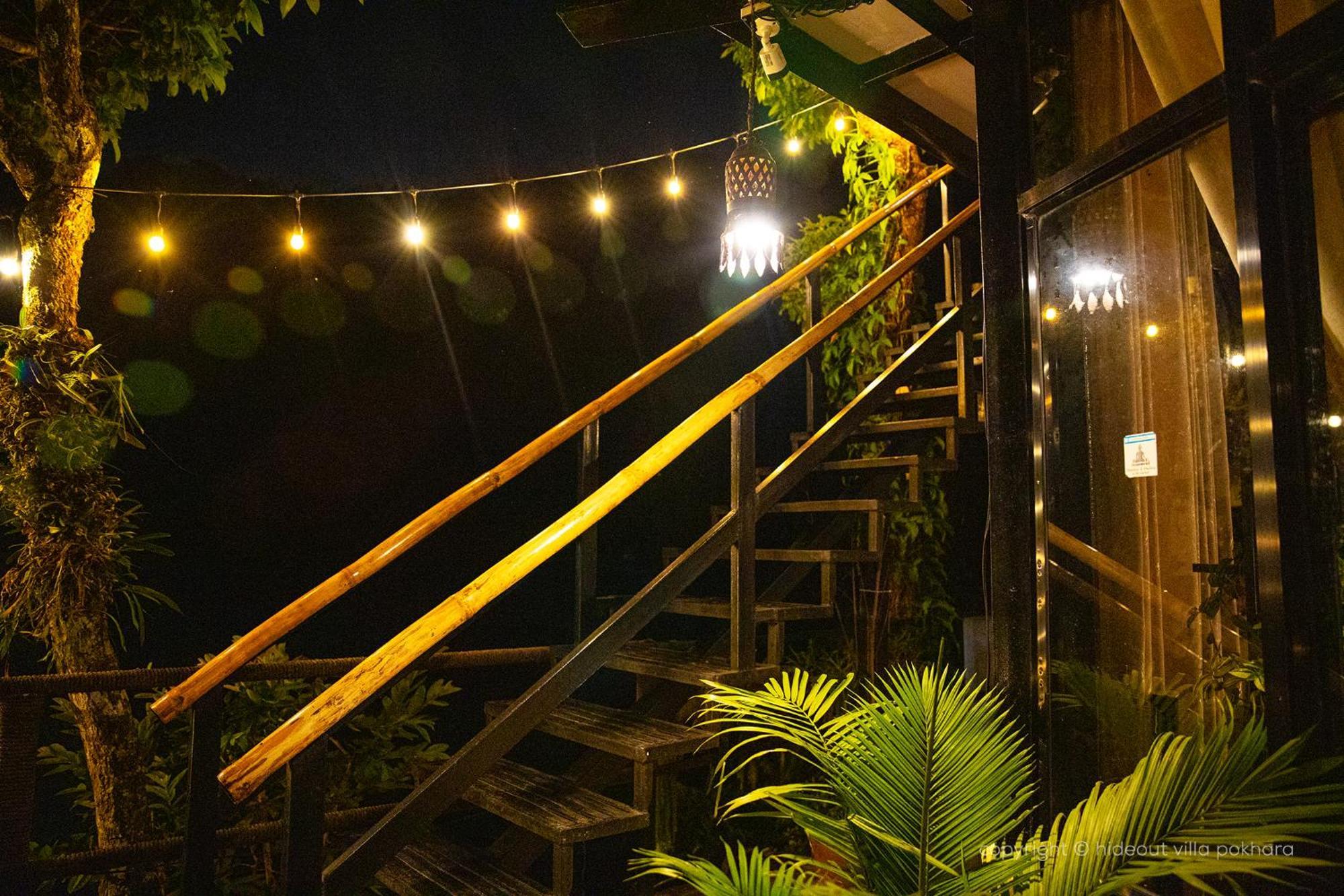 The Hideout Villa Pokhara Bagian luar foto