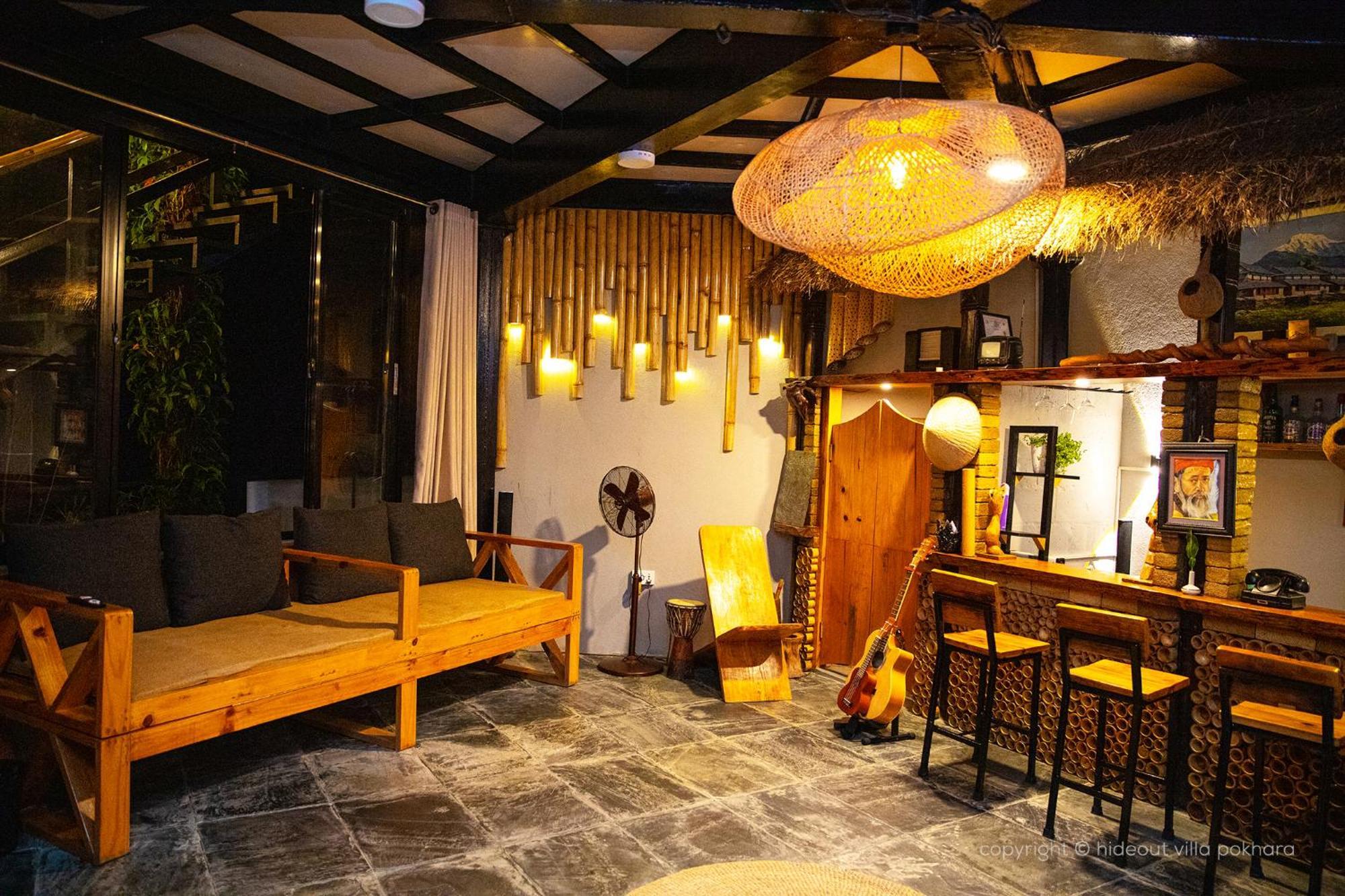 The Hideout Villa Pokhara Bagian luar foto
