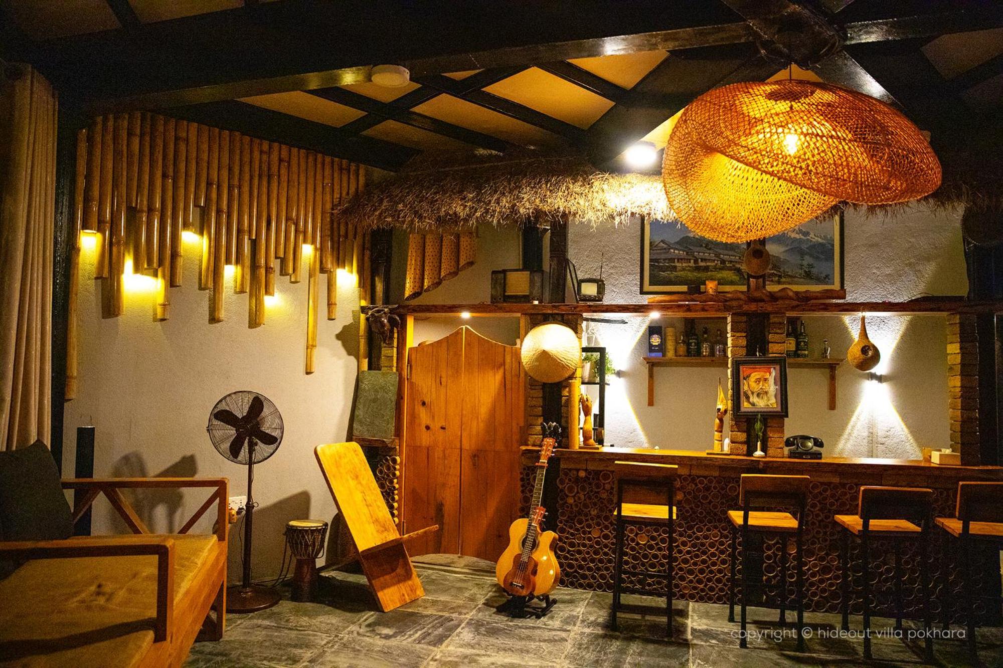 The Hideout Villa Pokhara Bagian luar foto